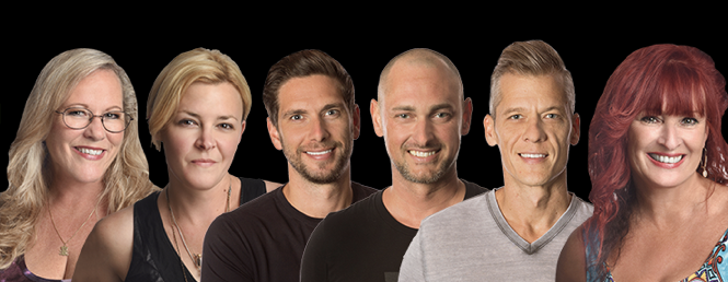 The successful business team