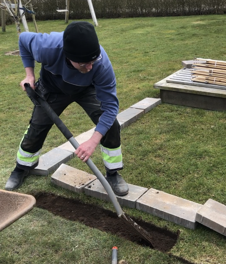 There's always something needed to be done in a garden. 